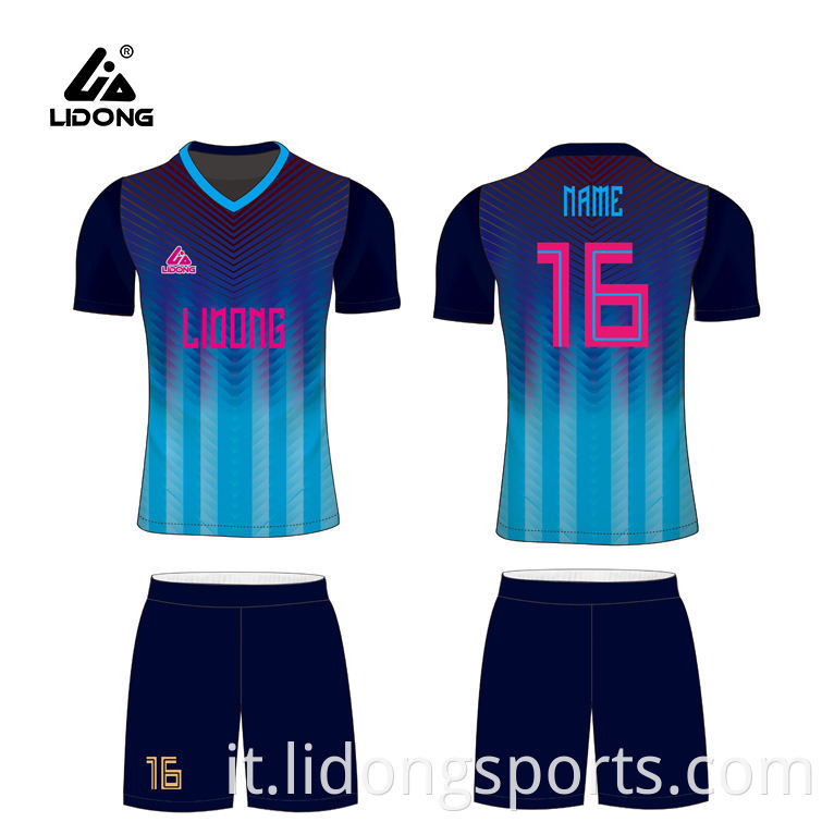 Super settembre Soccer Wear New Sportswear Camicie sportive personalizzate Sublimation Jersey Soccer Uniform Set